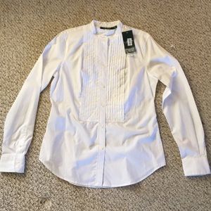 Ralph Lauren white blouse